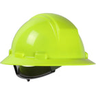Full Brim Hard Hat with HDPE Shell, 4-Point Textile Suspension and Wheel Ratchet Adjustment Kilimanjaro