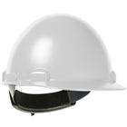 Type II, Cap Style Smooth Dome Hard Hat with ABS/Polycarbonate Shell, 4-Point Textile Suspension and Wheel Ratchet Adjustment Stromboli