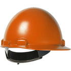 Cap Style Smooth Dome Hard Hat with ABS/Polycarbonate Shell, 4-Point Textile Suspension and Wheel-Ratchet Adjustment Stromboli