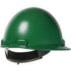 Cap Style Smooth Dome Hard Hat with ABS/Polycarbonate Shell, 4-Point Textile Suspension and Wheel-Ratchet Adjustment Stromboli