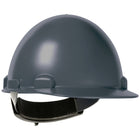 Cap Style Smooth Dome Hard Hat with ABS/Polycarbonate Shell, 4-Point Textile Suspension and Swing Wheel-Ratchet Adjustment Stromboli
