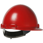 Cap Style Smooth Dome Hard Hat with ABS/Polycarbonate Shell, 4-Point Textile Suspension and Wheel-Ratchet Adjustment Stromboli