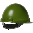 Cap Style Smooth Dome Hard Hat with ABS/Polycarbonate Shell, 4-Point Textile Suspension and Wheel-Ratchet Adjustment Stromboli