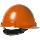 Cap Style Smooth Dome Hard Hat with ABS/Polycarbonate Shell, 4-Point Textile Suspension and Swing Wheel-Ratchet Adjustment Stromboli