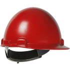 Cap Style Smooth Dome Hard Hat with ABS/Polycarbonate Shell, 4-Point Textile Suspension and Swing Wheel-Ratchet Adjustment Stromboli