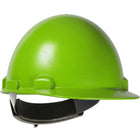 Cap Style Smooth Dome Hard Hat with ABS/Polycarbonate Shell, 4-Point Textile Suspension and Swing Wheel-Ratchet Adjustment Stromboli