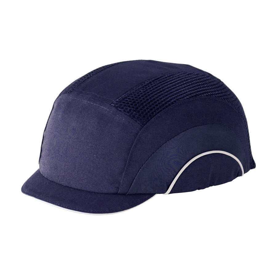 Baseball Style Bump Cap with HDPE Protective Liner and Adjustable Back - Micro Brim HardCap A1+