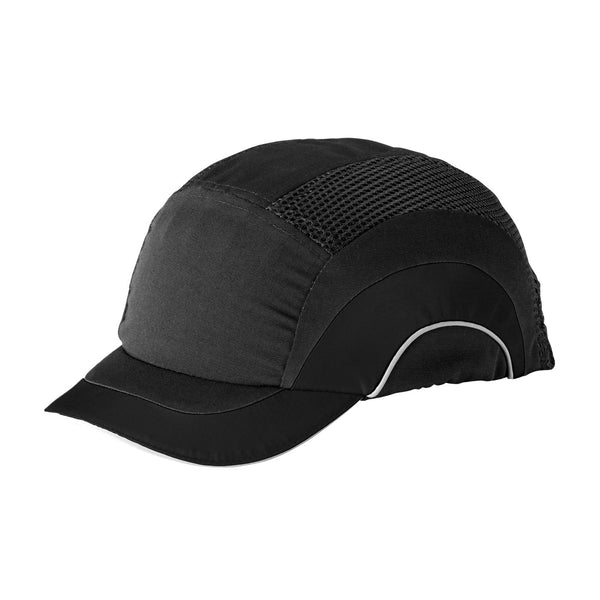 JSP HardCap A1+ - Baseball Style Bump Cap with HDPE Protective Liner and Adjustable Back - Short Brim