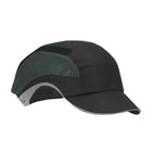 Lightweight Baseball Style Bump Cap with HDPE Protective Liner and Adjustable Back - Short Brim HardCap Aerolite