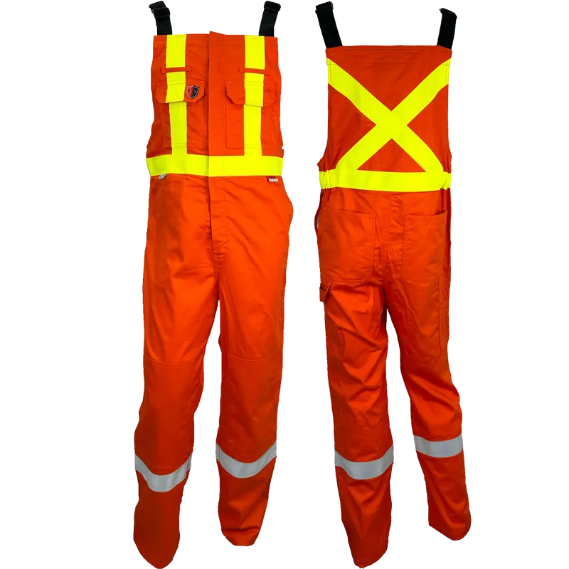 FR/AR OHSA Hi Vis Summer Bibs - Atlas Workwear