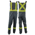 Atlas Workwear FR/AR Summer Bibs - Grey
