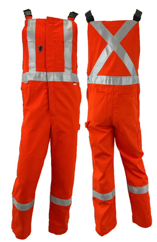 FR/AR Hi Vis Summer Bibs - Atlas Workwear