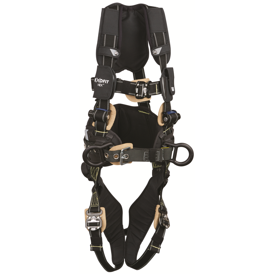 3M DBI-SALA ExoFit NEX Comfort Arc Flash Construction Positioning Safety Harness 1113317C, Large