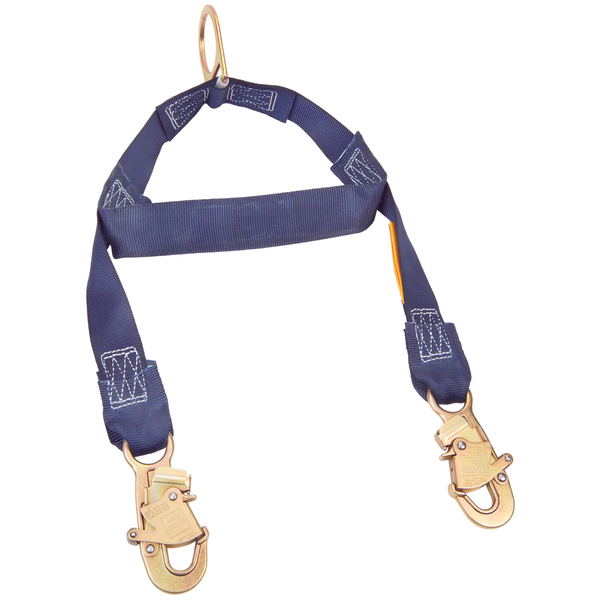 3M DBI-SALA Rescue/Retrieval Web Y-Lanyard with Spreader Bar 1231462, 4 ft