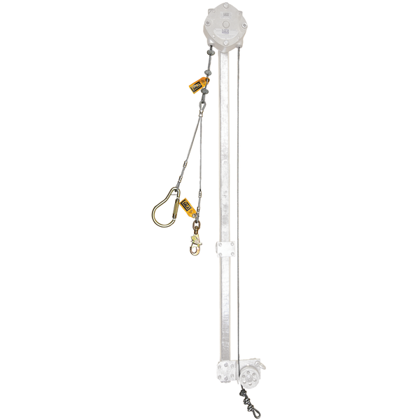 3M DBI-SALA SSB Cable Climb Assist System Lifeline Assembly 3512350, 1/4 in (6.4 mm) Galvanized Steel 7 x 19, 350 ft (106.7 m)