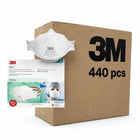 3M AURA Health Care Particulate Respirator and Surgical Mask 1870+Bulk, N95, 440 each/Case