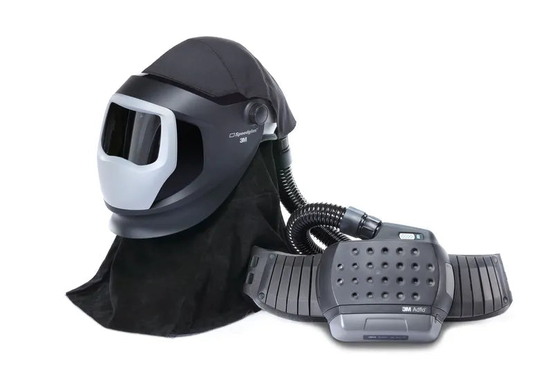 3M Adflo PAPR and 3M Versaflo M-Series Helmet Kit with 3M Speedglas Welding Shield 38-1101-00SW, Li-Ion Battery, 1/Case - Adflo