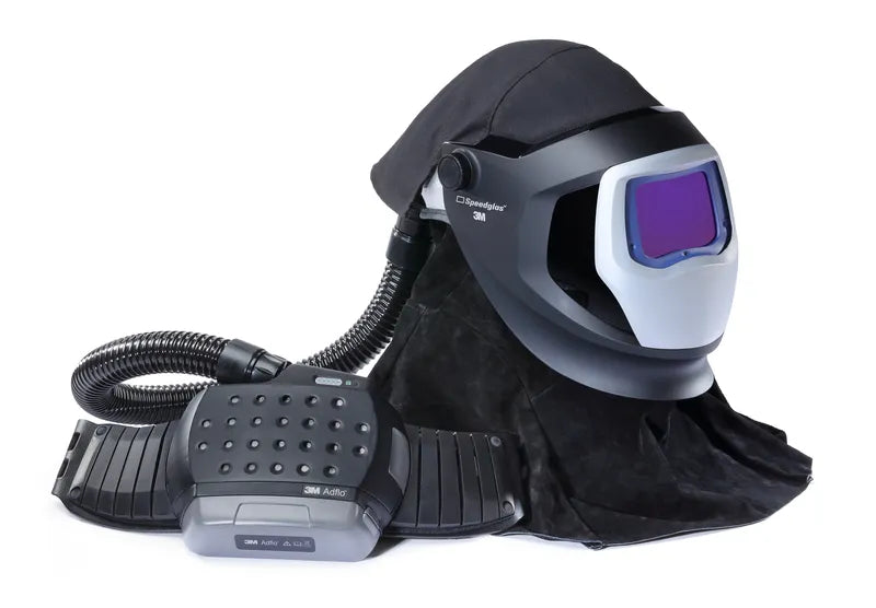 3M Adflo PAPR and Versaflo M-Series Helmet Kit Speedglas Welding Shield, 38-1101-30iSW-CA, Li Ion Battery, ADF 9100 XXi 1 EA/CASE - Adflo
