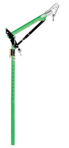 3M DBI-SALA Advanced One-Piece Adjustable Offset Davit Mast, 8518387, green, silver, 93.5 in to 111.5 in (237.5 cm to 282.2 cm) - DBI-SALA