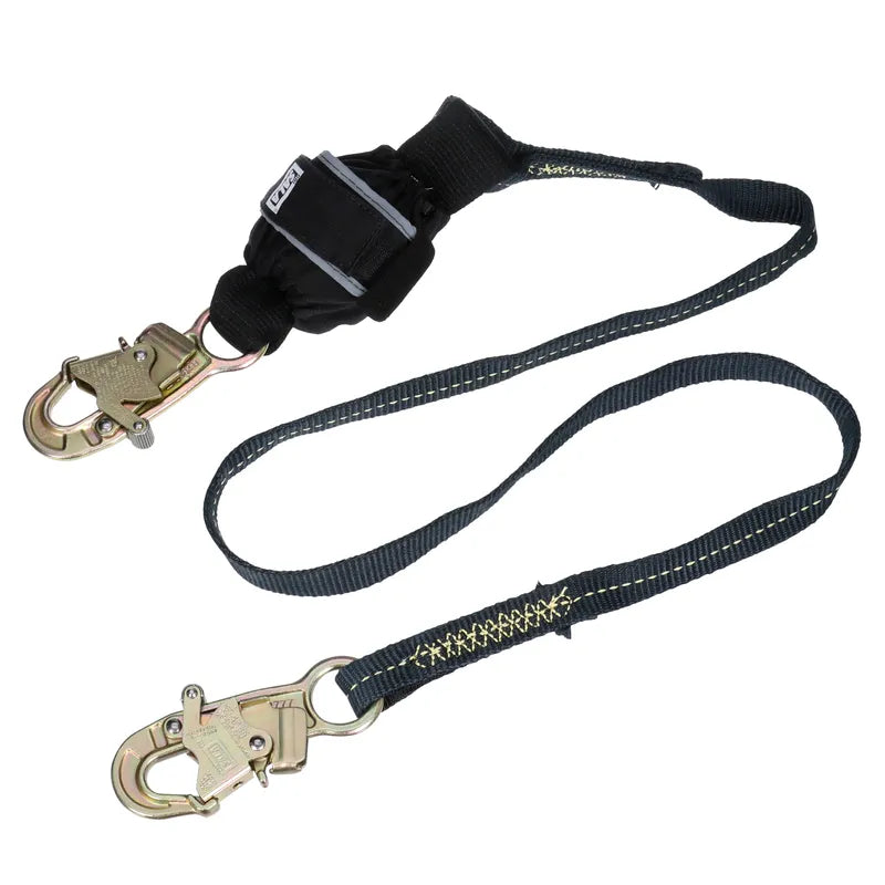 3M DBI-SALA Arc Flash Web Shock-Absorbing Lanyard 1246599C, Kevlar Fiber, 132 - 310 lb (59.9 - 140.6 kg), 6 ft (1.83 m) - DBI-SALA