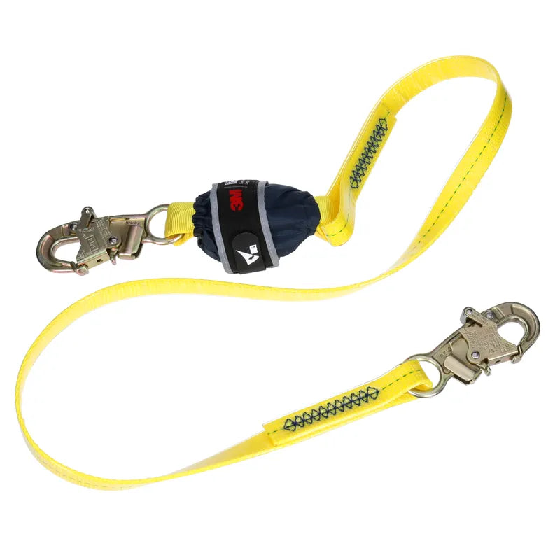 3M DBI-SALA Coated Web Shock-Absorbing Lanyard 1246594C, 132 - 310 lb (59.9 - 140.6 kg), 6 ft (1.83 m) - DBI-SALA