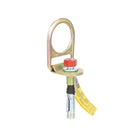 3M DBI-SALA Concrete D-ring Anchor, 2104568, silver, yellow zinc, 5.7 in x 3 in x 4.4 in (14.4 cm x 7.6 cm x 11 cm) - DBI-SALA