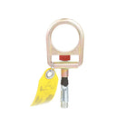 3M DBI-SALA Concrete D-ring Anchor, 2104568, silver, yellow zinc, 5.7 in x 3 in x 4.4 in (14.4 cm x 7.6 cm x 11 cm) - DBI-SALA