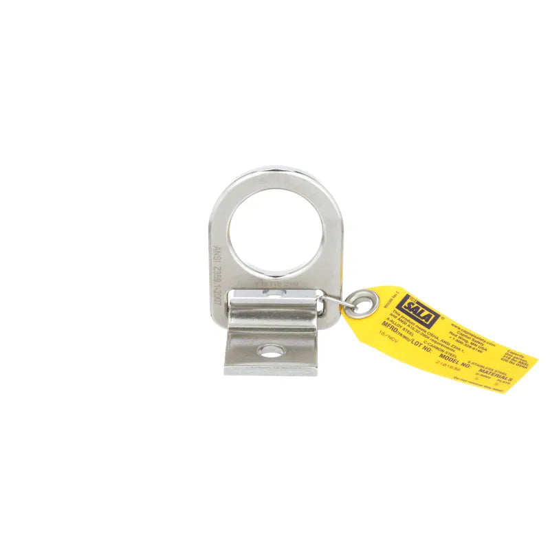3M DBI-SALA D-ring Anchorage Plate, 2101636, silver, 0.25 in x 2 in x 4.5 in (6 mm x 51 mm x 114 mm) - DBI-SALA