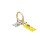 3M DBI-SALA D-ring Anchorage Plate, 2101639, with stainless steel plate, silver, yellow zinc, 0.25 in x 2 in x 4.5 in (6 mm x 51 mm x 114 mm) - DBI-SALA