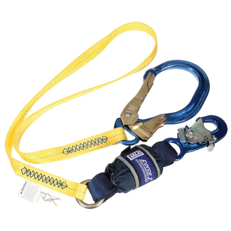 3M DBI-SALA EZ-Stop F2 Web Shock-Absorbing Lanyard 1246169, 6 ft (1.8 m) - DBI-SALA