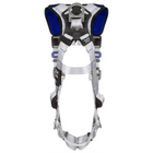 3M DBI-SALA ExoFit X100 Comfort Vest Safety Harness 1401188C, X-Large, Stainless Steel Hardware