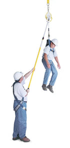 3M DBI-SALA First-Man-Up Pole, 3500102, with 3M RSQ Assisted Rescue Tool for Ultra-Lok SRL, silver/yellow, 8 ft to 16 ft (2.4 m to 4.9 m) - DBI-SALA
