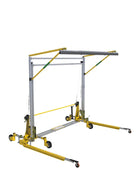 3M DBI-SALA FlexiGuard C-Frame System, 8517711, adjustable height, silver/yellow, 22.5 to 38.75 ft (6.8 m to 11.8 m) x 15 ft (4.6 m) - DBI-SALA
