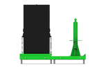 3M DBI-SALA FlexiGuard M200 Portable Counterweight Base 8530886, Single/Dual User, Without Concrete - DBI-SALA