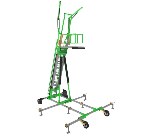 3M DBI-SALA Flexiguard Freestanding Ladder Adjustable Height Access Anchor System 8567717, 2 User, 14.5 - 23 ft