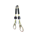 3M DBI-SALA Nano-Lok Personal Self Retracting Lifeline 3101198, Twin-leg, Web, 6 ft. (1.8m), 1 EA - DBI-SALA