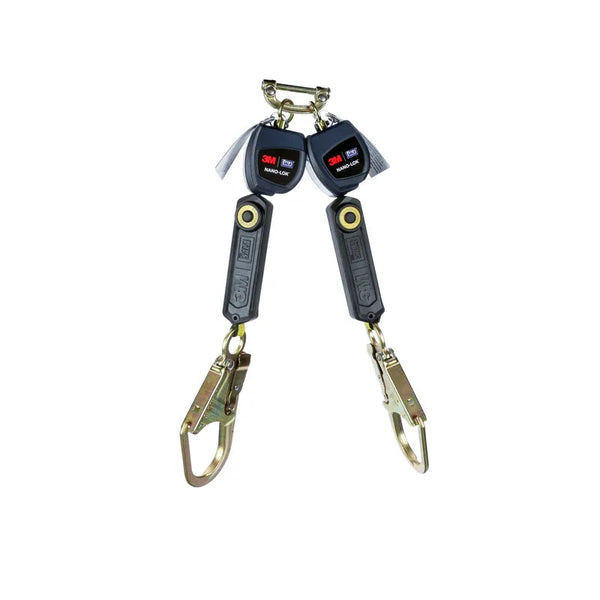 3M DBI-SALA Nano-Lok Personal Self Retracting Lifeline 3101289, Twin-leg, Web, 6 ft. (1.8m), 1 EA