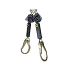 3M DBI-SALA Nano-Lok Personal Self Retracting Lifeline 3101311, Twin-leg, Web, 6 ft. (1.8m), 1 EA - DBI-SALA