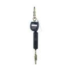 3M DBI-SALA Nano-Lok Self Retracting Lifeline with Anchor Hook 3101245, Single-leg, Web, 6 ft. (1.8m), 1 EA - DBI-SALA
