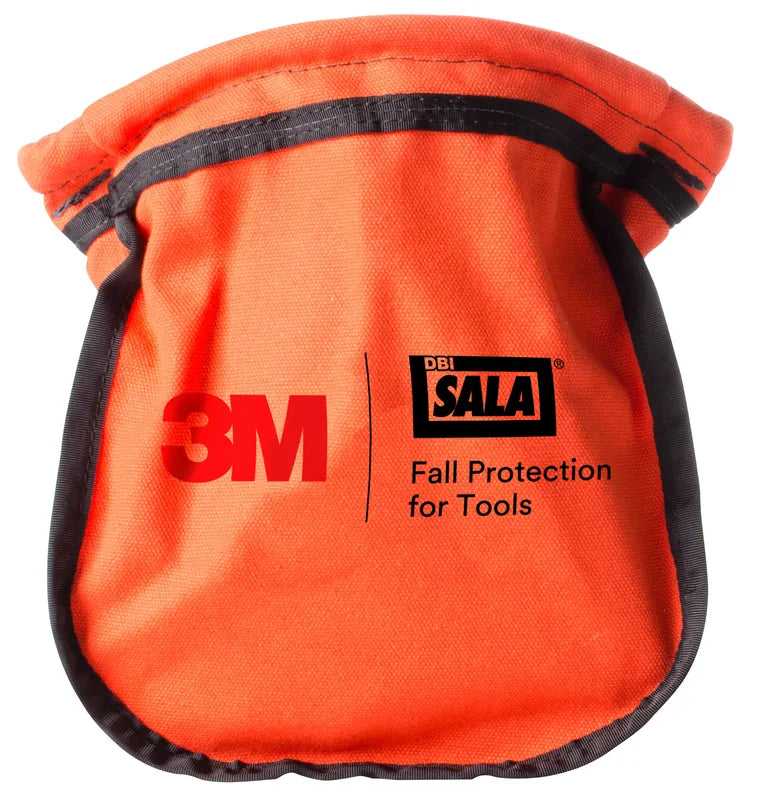 3M DBI-SALA Parts Pouch, 1500121, orange canvas, small - DBI-SALA