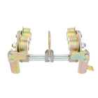 3M DBI-SALA Rollgliss I-Beam Trolley, 2103143C, yellow zinc, 11.6 in x 8.8 in x 8.4 in (29 cm x 22.3 cm x 21.3 cm) - DBI-SALA