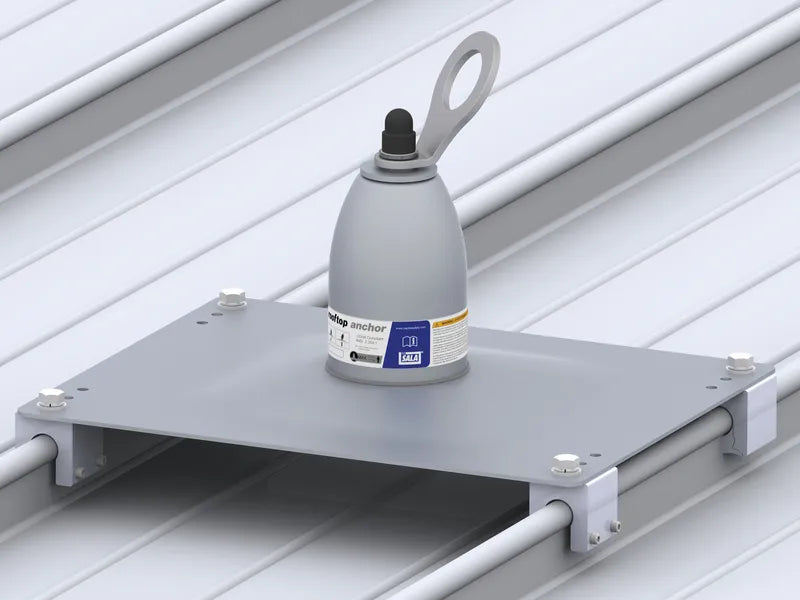 3M DBI-SALA Roof Top Anchor, 2100138, silver, 13.8 in x 17.3 in x 9 in (35 cm x 44 cm x 23 cm) - DBI-SALA