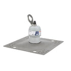 3M DBI-SALA Roof Top Anchor, 2100139, for standard membrane roofs, silver, 16 in x 16 in x 9 in (41 cm x 41 cm x 23 cm) - DBI-SALA