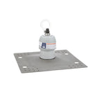 3M DBI-SALA Roof Top Anchor, 2100139, for standard membrane roofs, silver, 16 in x 16 in x 9 in (41 cm x 41 cm x 23 cm) - DBI-SALA