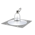 3M DBI-SALA Roof Top Anchor, 2100142, for bitunum membrane, silver, 16 in x 16 in x 9 in (40 cm x 40 cm x 23 cm) - DBI-SALA