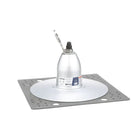 3M DBI-SALA Roof Top Anchor, 2100142, for bitunum membrane, silver, 16 in x 16 in x 9 in (40 cm x 40 cm x 23 cm) - DBI-SALA