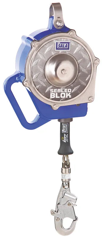 3M DBI-SALA Sealed-Blok Self Retracting Lifeline, 3400802C, 30 ft (9.1 m) stainless steel cable - DBI-SALA