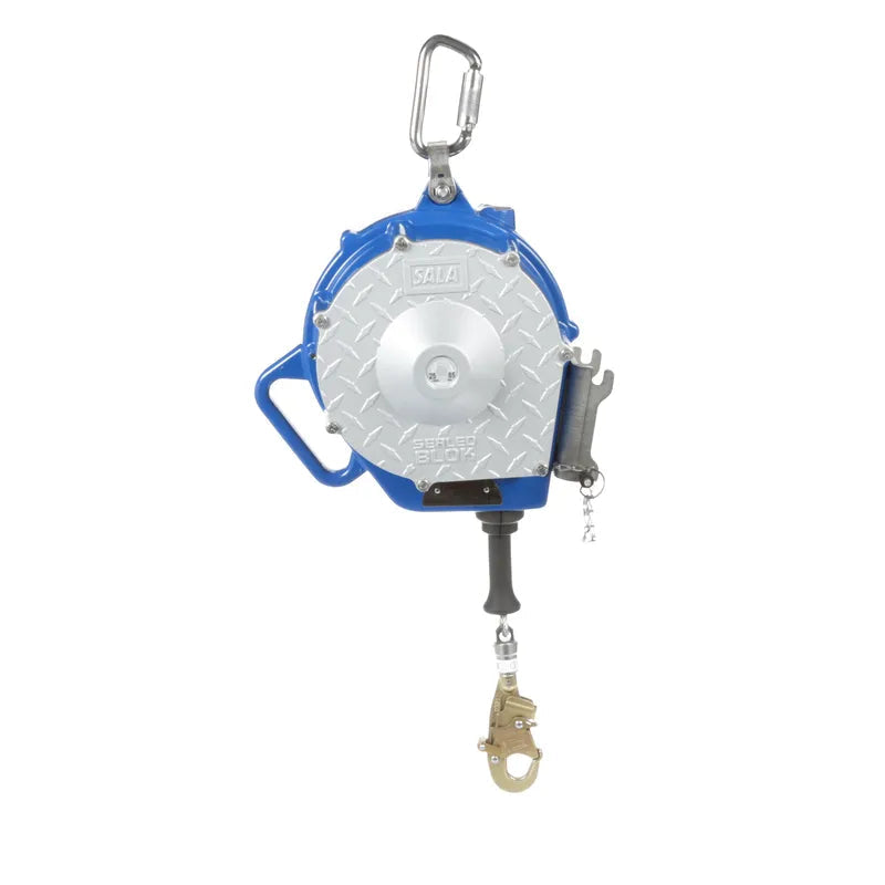 3M DBI-SALA Sealed-Blok Self Retracting Lifeline, 3400876, retrieval/backer, 85 ft (25.5 m) galvanized steel cable - DBI-SALA