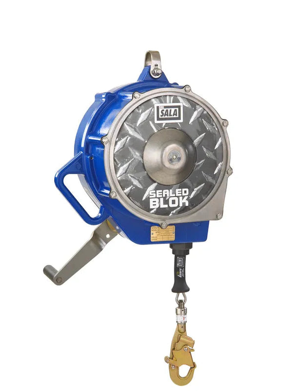 3M DBI-SALA Sealed-Blok Self Retracting Lifeline, 3400980, 130 ft (39 m) galvanized steel cable