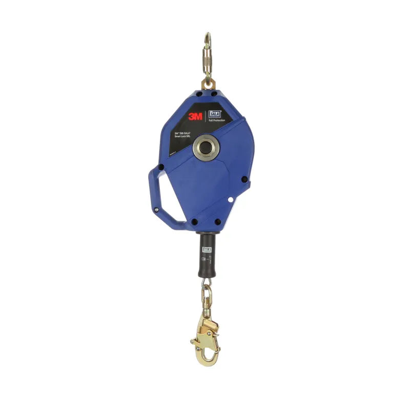 3M DBI-SALA Smart Lock Self-Retracting Lifeline - Galvanized Cable 3503824, blue, 15.2 m (50 ft) - DBI-SALA